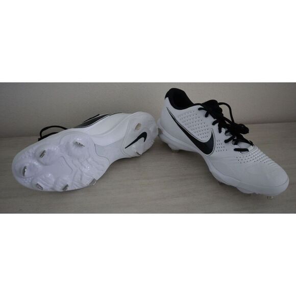 Nike CT0829 106 Men's Sz 12.5 White Alpha Huarache 3 Varsity Low Baseball Cleats - Picture 6 of 6